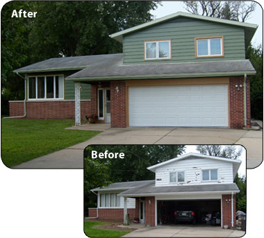 After and Before Photo